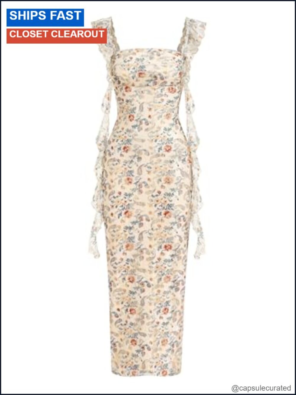 Women's Formal Lace Floral Maxi Dress Sleeveless Bodycon